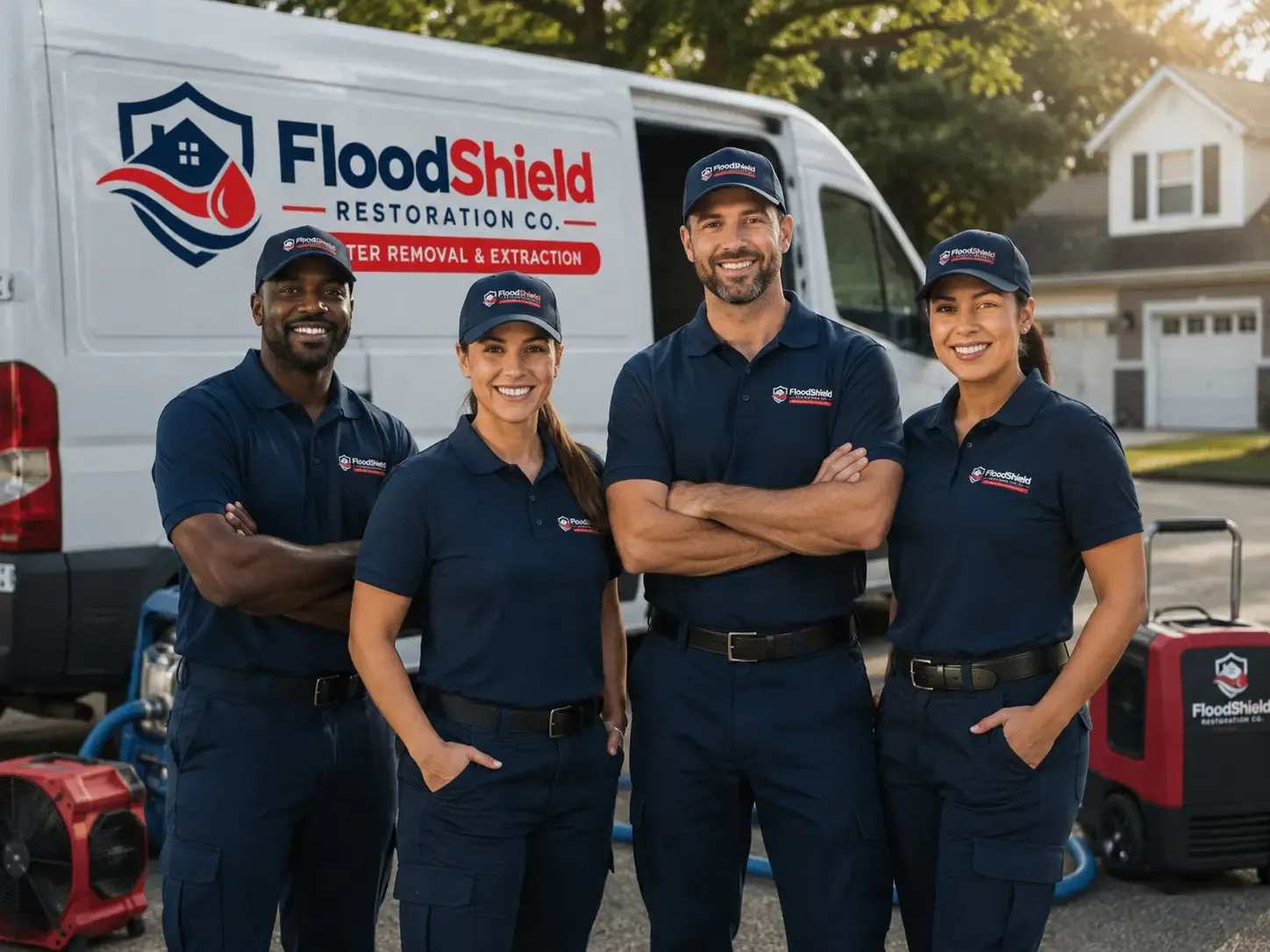 Flood Damage Restoration company in Porterfield, WI
